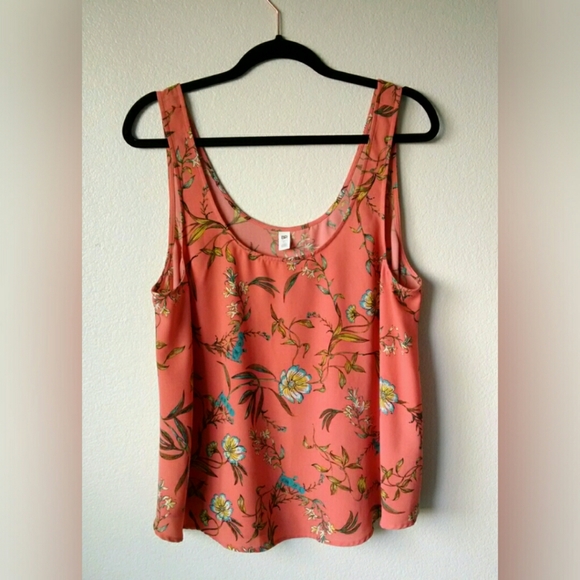 bp Tops - BP XL Floral Flounce Top